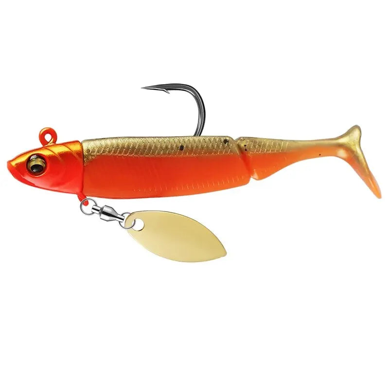 Leurre souple armé + palette