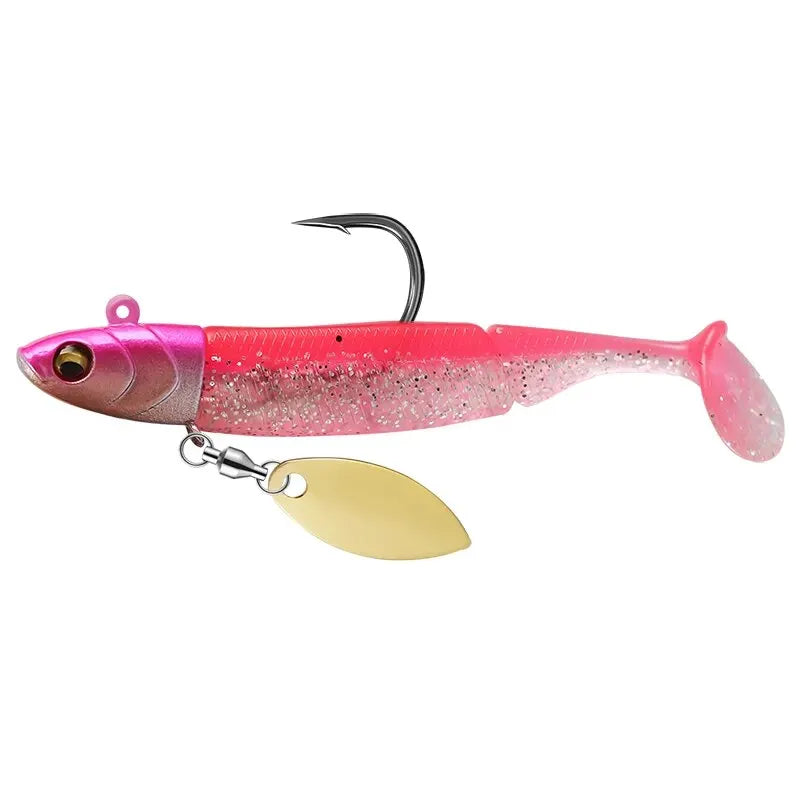 Leurre souple armé + palette